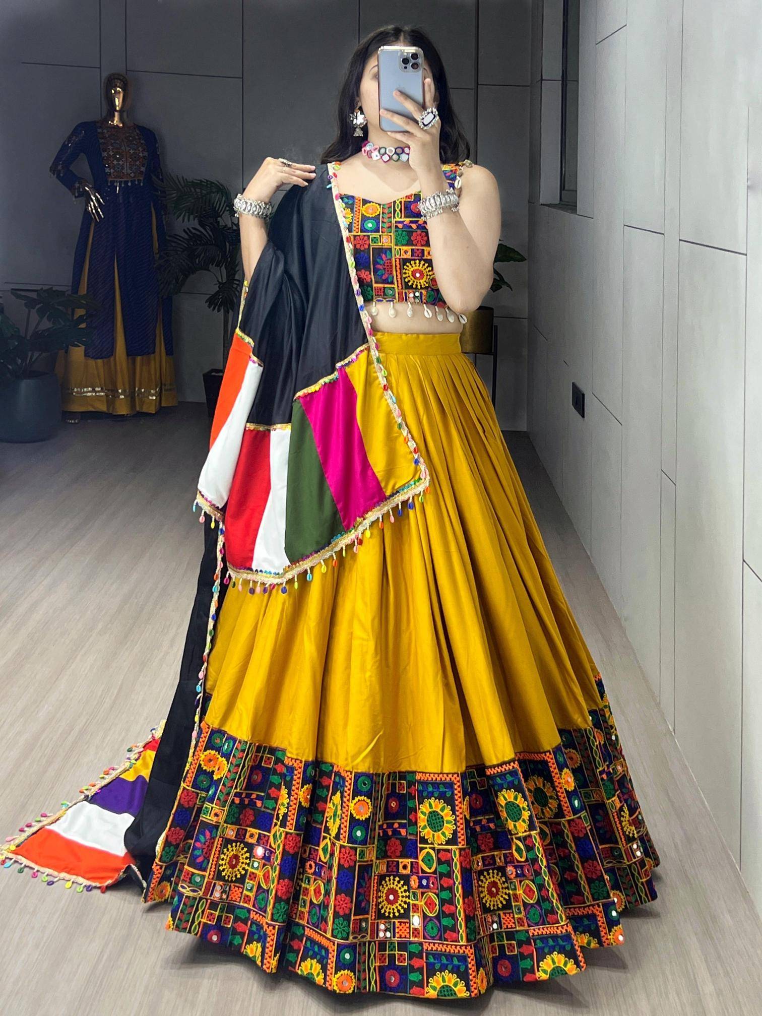 GRTN 8046 Rayon MSTD Printed lehenga choli wholesalers in Mumbai